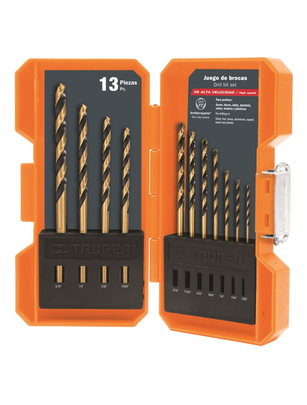 Blades & Williams Limited Truper High Speed Drill Bit 13pc Set