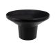 Knob Flat Head Black 37mm 5985K