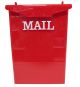 Vertical Acrylic Mailbox w/Lock Assorted Colors