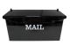 Horizontal Acrylic Mailbox w/Lock Assorted Colors