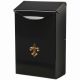 Gibraltar Mailbox Black Metal Vertical
