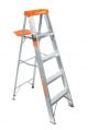 Truper 5ft Aluminum Step Ladder with Plate
