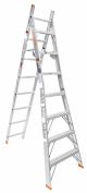 Combination Ladder Aluminum 11ft / 13 Step