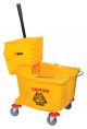 Mop Bucket w/Wringer 36qt Yellow