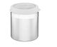 S/Steel Canister 1.5L w/White Lid