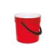 PICA Industrial Bucket 22L Red w/White Lid