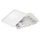 Ondas Cutlery Tray w/Lid White