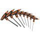 T-Handle Hex Key Metric 8pc Set
