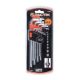 Tactix Torx Key Long 9pc Set