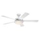 Ceiling Fan 52i Comet White Outdoor 60hz
