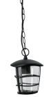 Modern Hanging Pendant Lantern Black