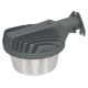 LED Dusk to Dawn Fixture Aluminum Grey