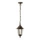 Outdoor Antique Lantern A/Brass 1lt 60W Max