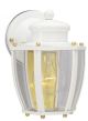 Outdoor Wall Fixture White