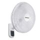 Wall Fan White 16i with Remote Control