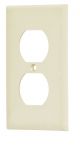 Duplex Receptacle Wall/Face Plate Ivory