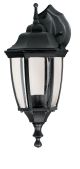 Voltech Wall Lantern Black (Arm Down)