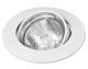 White Swivel Downlight Fixture Only
