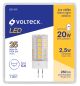 Mini G4 Bi-Pin LED Bulb 3000K Volteck