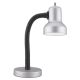 Table Lamp Silver w/Adj Neck