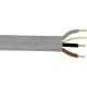 TRIPLE & EARTH 2.5MM CABLE WHITE -