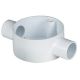Conduit Through Box 20mm 2 Way