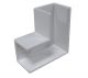 TRUNKING FLAT BEND 16X16MM YT1