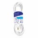 Wht Indoor Extension Cord 7ft