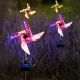 Solar Windmill Light w/8 Functions