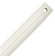 Down Rod 3/4i x  24i White