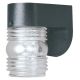 1Lt Light Fixture Black Poly