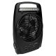 Fan Rechargable 8i 2 Speed Black w/LED USB