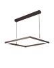 Square Led Pendant Light White 172W