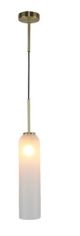 Blue Glass Pendant Light