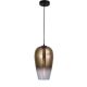 Ombre Blackk & Gold Pendant Light