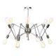 18 Bulb Chrome Ceiling Light