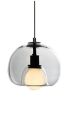 Clear Glass Pendant Light Fixt