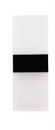 6W LED Wall Light w/Black Band 3000k
