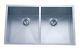 Under Mount Farmhouse Double Bowl Sink 32ix19ix10i