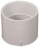 Coupling Waste White 1-1/2i