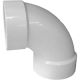 Elbow Waste White 4i 90°