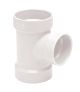 Reducer Tee Waste White 4ix2i