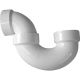 Solvent Weld PVC DWV Shower P-Trap 1-1/2i