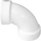 Elbow 3i White Waste 90° SXS