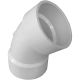 Elbow 3i White Waste 45° SXS