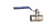 Bri Lever Ball Valve Chrome 3/4i