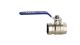 Bri Lever Ball Valve Chrome 1i