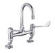 Bri Sink Mixer Pillar Type with Medical Lever Arms