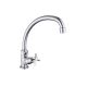 Bri Cross Top Sink Swivel Spout Tap Complete
