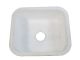 MODIFIED ACRYLIC SINGLE BOWL WHITE